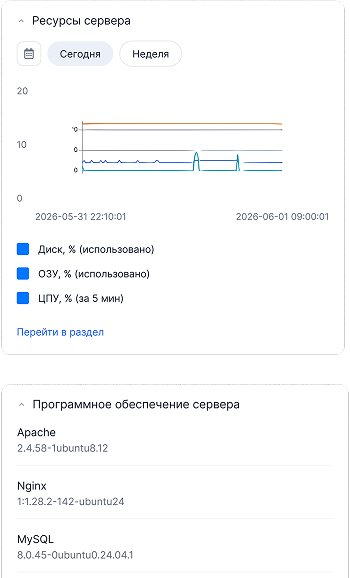 Панель управления